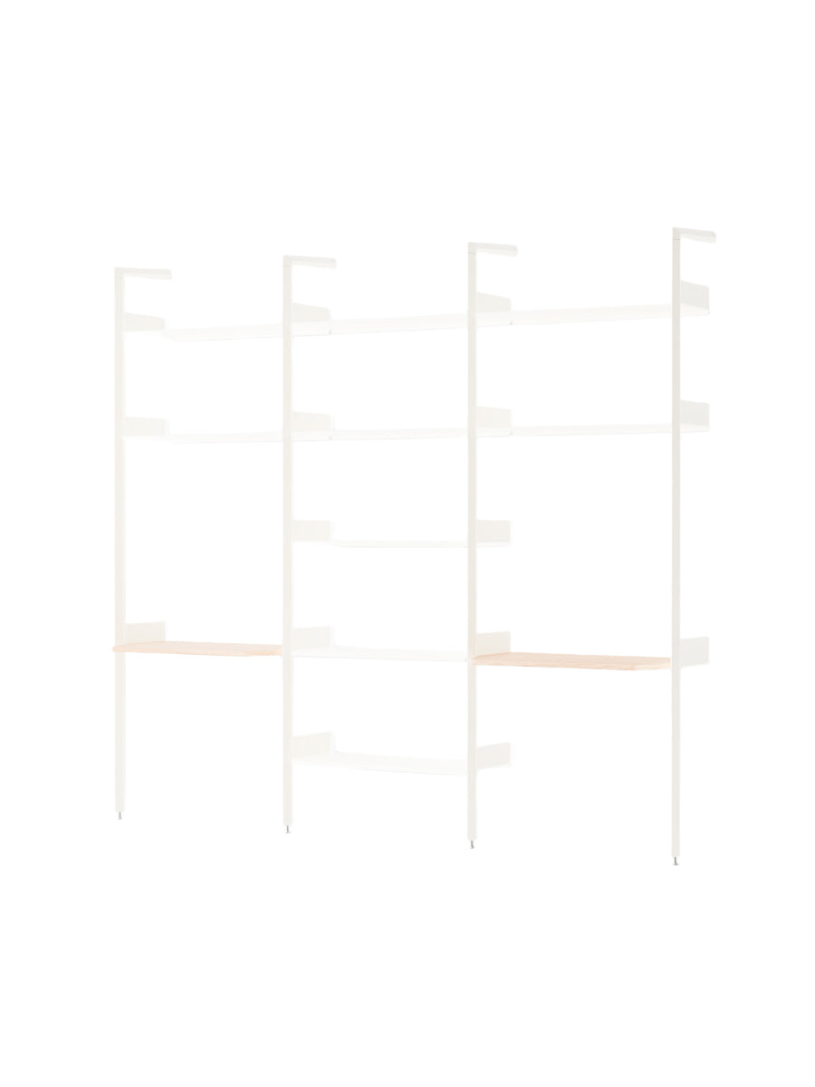  - Alabaster w. Alabaster shelves - Jacobsen Plus