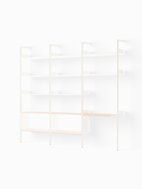 Rombe, Configuration J fra &Tradition - Alabaster w. Alabaster shelves - Jacobsen Plus