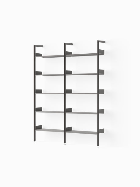 Rombe, Configuration A fra &Tradition - Anthracite w. Anthracite shelves - Jacobsen Plus