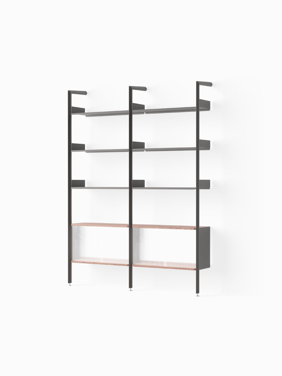  - Anthracite w. Anthracite shelves - Jacobsen Plus