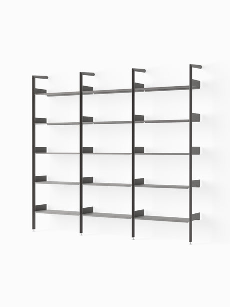 Rombe, Configuration F fra &Tradition - Anthracite w. Anthracite shelves - Jacobsen Plus