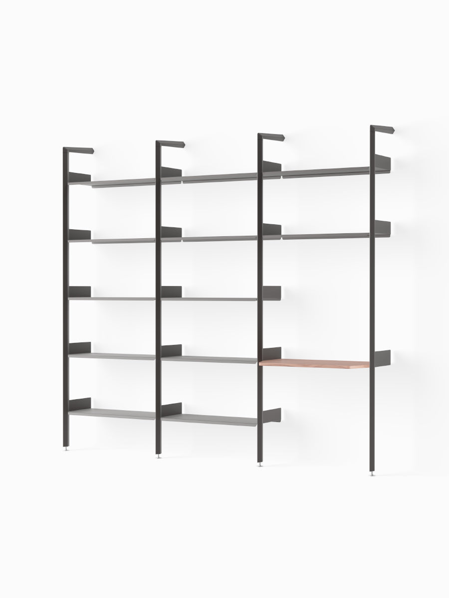  - Anthracite w. Anthracite shelves - Jacobsen Plus