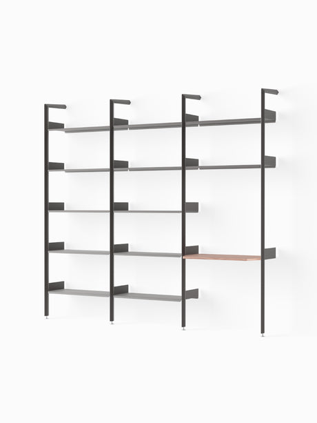 Rombe, Configuration G fra &Tradition - Anthracite w. Anthracite shelves - Jacobsen Plus