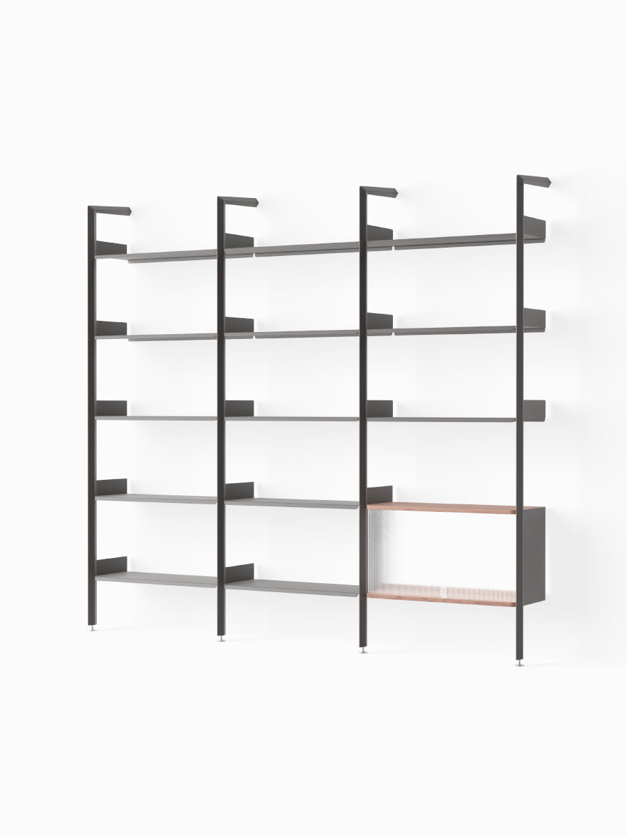  - Anthracite w. Anthracite shelves - Jacobsen Plus