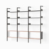 Anthracite w. Anthracite shelves