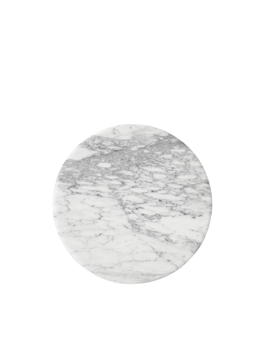 Wire Stool Marble Top fra &Tradition - Bianco Carrara - Jacobsen Plus