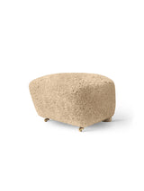 Den Trætte Mand fodskammel fra Audo Copenhagen - Sheepskin, Honey - Jacobsen Plus