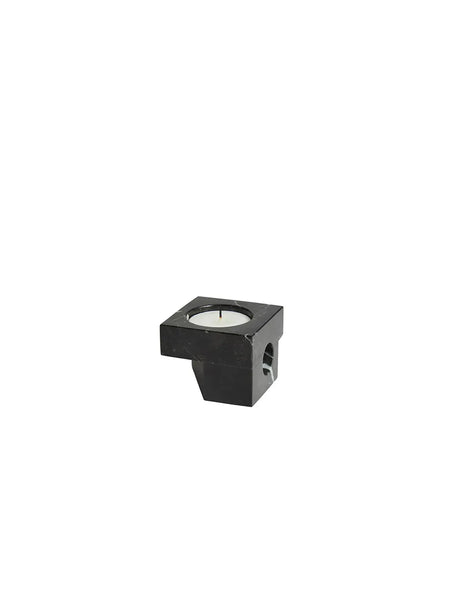 Jeu de Dés 2 Candle Holder fra Woud - Brown - Jacobsen Plus