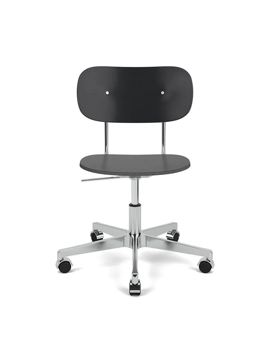 Co Task Chair u. Armlæn, finer fra Audo Copenhagen - Black oak - Jacobsen Plus
