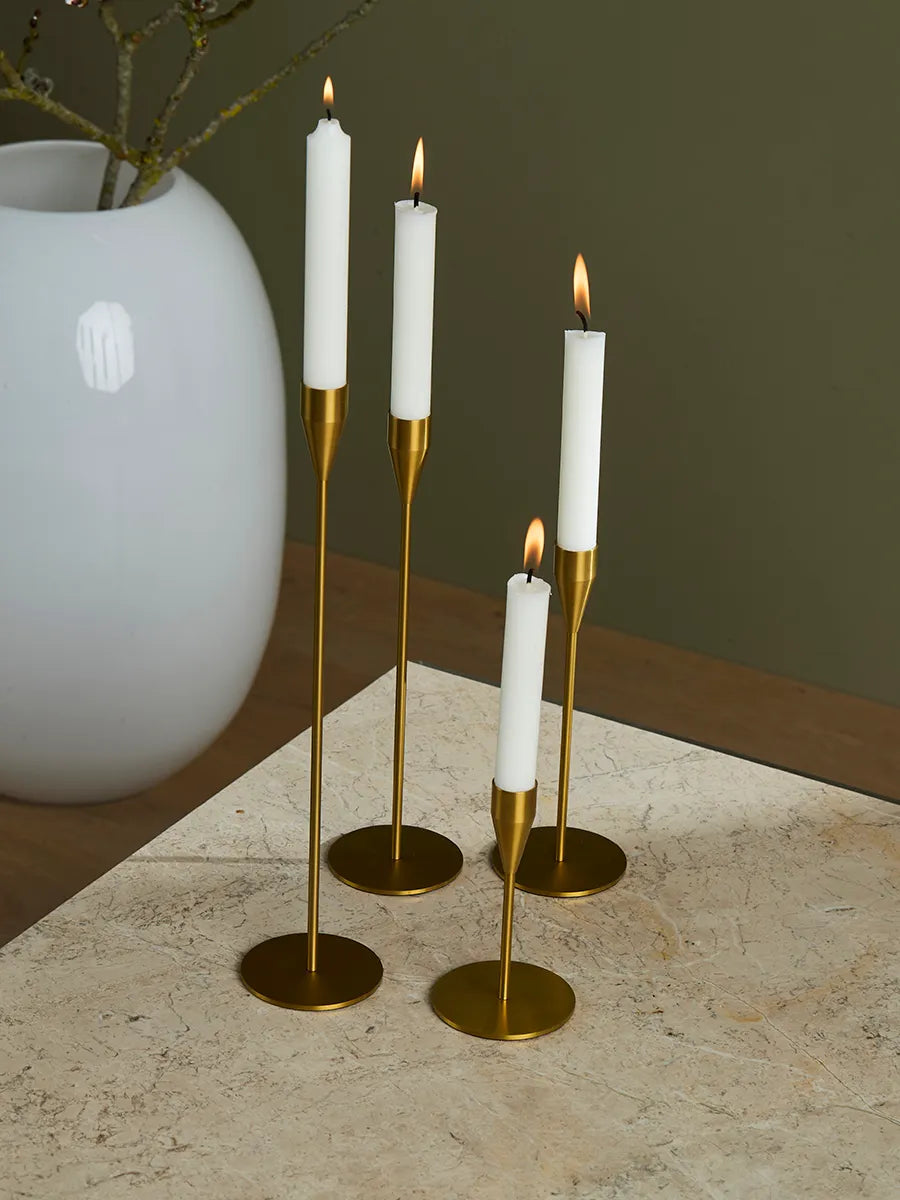 Saturn Lysestage, messing fra Piet Hein