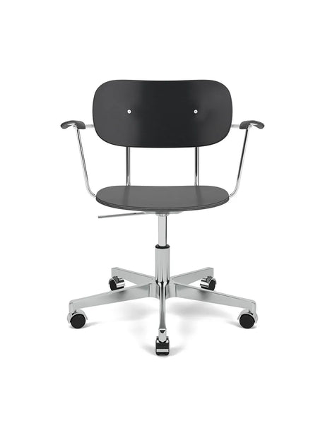 Co Task Chair m. Armlæn, finer fra Audo Copenhagen - Natural oak - Jacobsen Plus