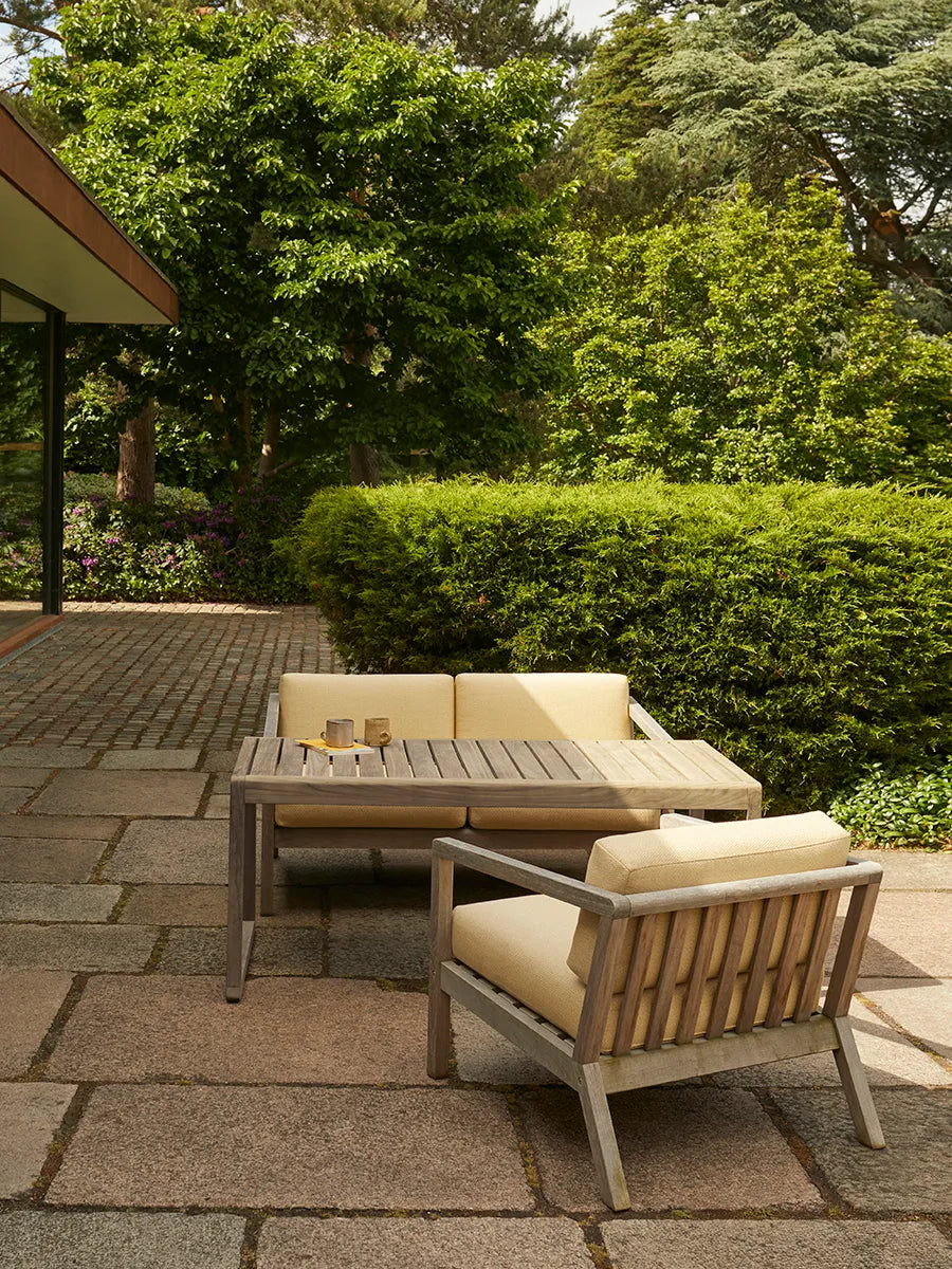 Skagerak Virkelyst 2 pers. Sofa, Honey Yellow fra Fritz Hansen