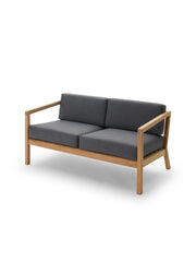 Skagerak Virkelyst 2 pers. Sofa, Charcoal fra Fritz Hansen
