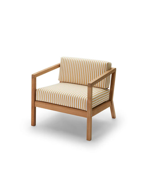 Skagerak Virkelyst Stol, Golden Yellow Stripe fra Fritz Hansen - 1 - Jacobsen Plus