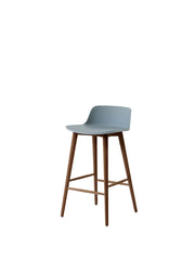 Rely HW118 counter stool, walnut fra &Tradition