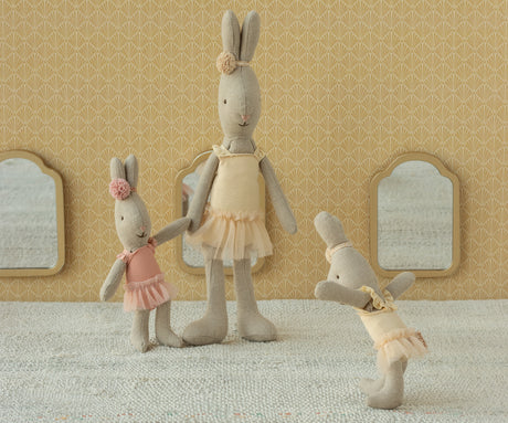 Hare, Mikro - Balletdragt og tylskørt fra Maileg - Rosa - Jacobsen Plus