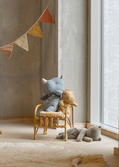 Medium Sovende Plyskilling, Grå fra Maileg - 2 - Jacobsen Plus