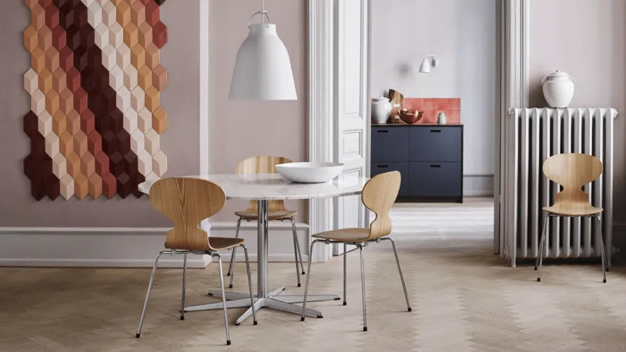 3101 Myren Stol i natur finer af Arne Jacobsen - 3 - Jacobsen Plus