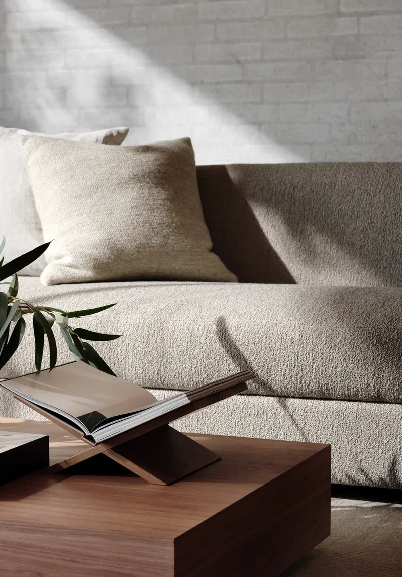 Covent Sofa Deep 2 Seater, hemp fra New Works