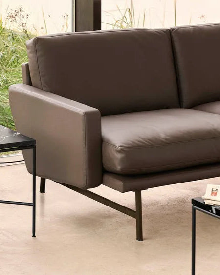 Lissoni Sofa, 2 pers. 168 cm fra Fritz Hansen - 2 - Jacobsen Plus