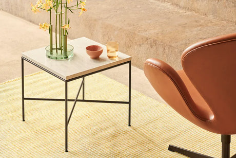 Planner Sidebord 45x45 fra Fritz Hansen - Charcoal - Jacobsen Plus