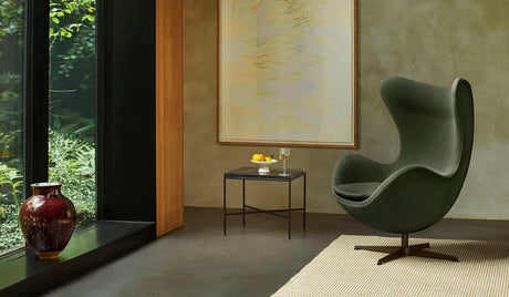 Planner Sidebord 45x45 fra Fritz Hansen - Charcoal - Jacobsen Plus