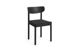 Pack Chair 11, sortlakeret eg fra Hay - Sæde: Remix 973 - Ryglæn: Sortlakeret eg - Jacobsen Plus