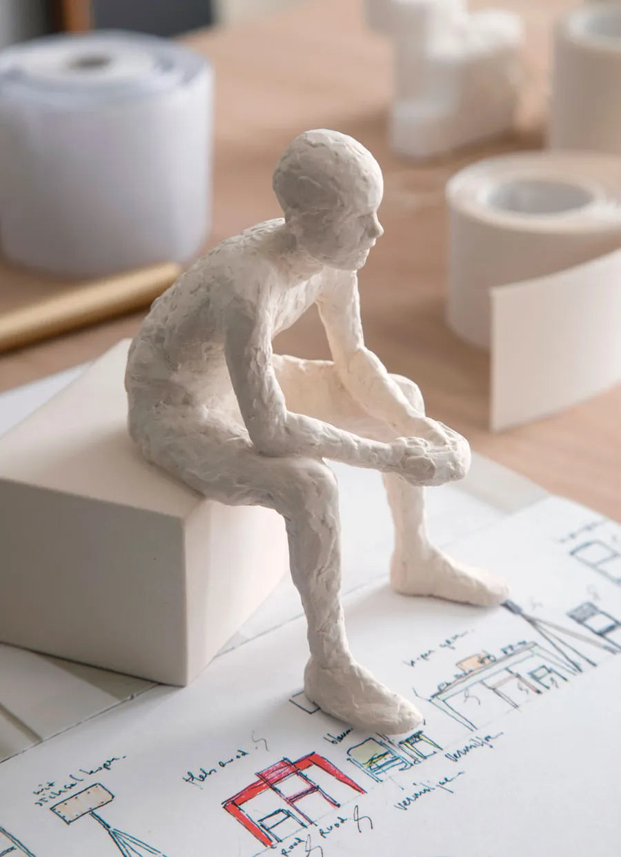 Character Den Reflekterende, Uglaseret fra Kähler