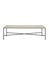 Planner Sofabord 130x70 fra Fritz Hansen - Creme - Jacobsen Plus