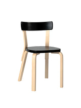 Chair 69 fra Artek - Sort-Birk - Jacobsen Plus
