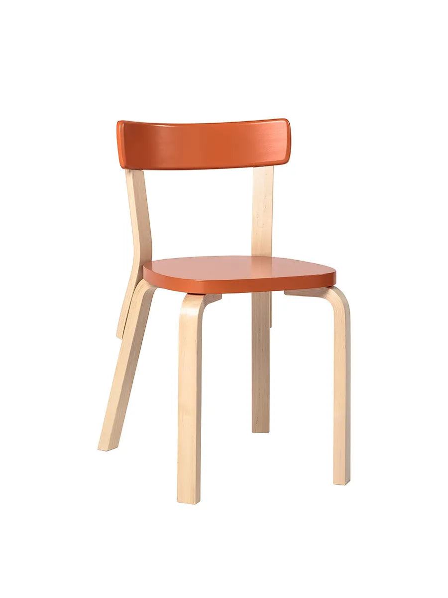 Chair 69 fra Artek - Orange - Jacobsen Plus