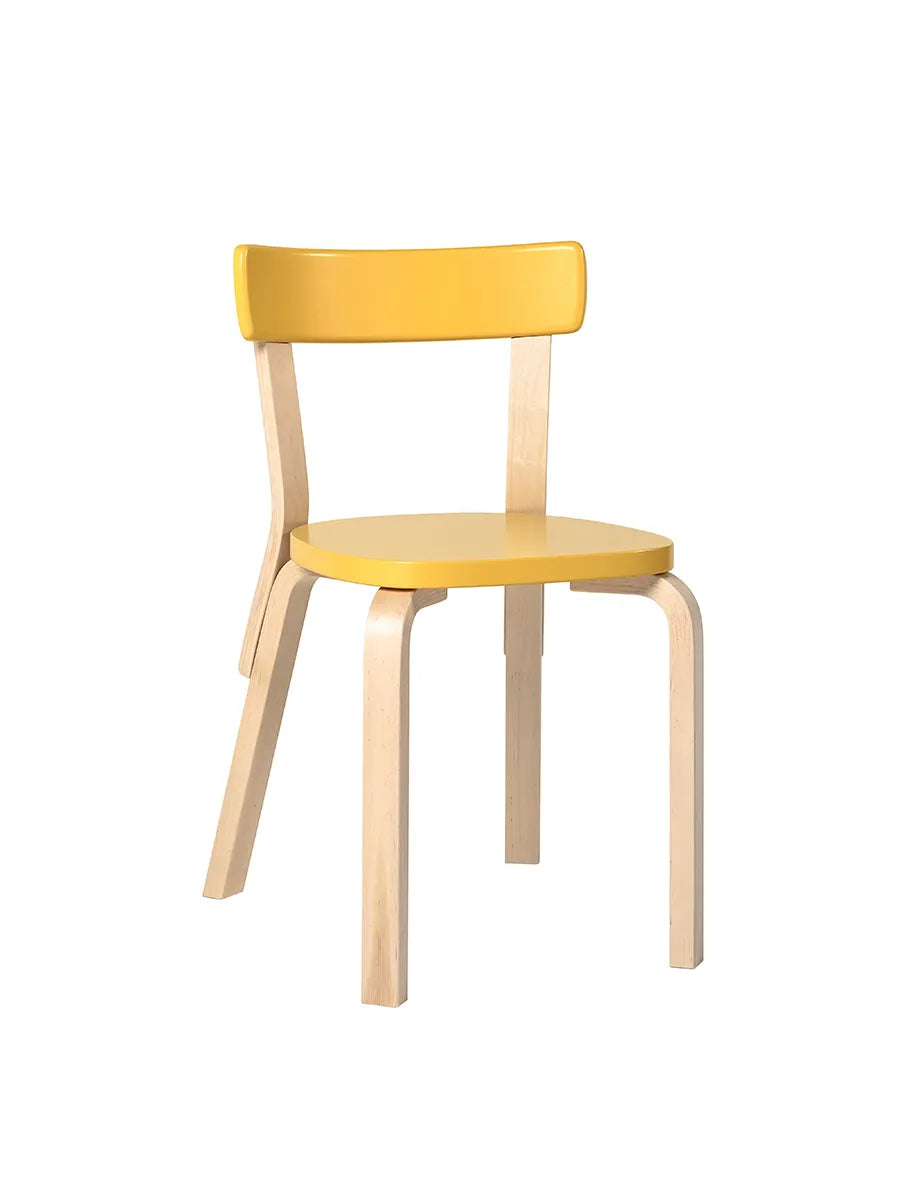 Chair 69 fra Artek - Gul - Jacobsen Plus