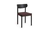 Pack Chair 11, sortlakeret eg fra Hay - Sæde: Steelcut 695 - Ryglæn: Sortlakeret eg - Jacobsen Plus