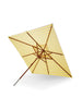 Skagerak Messina Parasol 300, Lemon/Sand Stripes fra Fritz Hansen