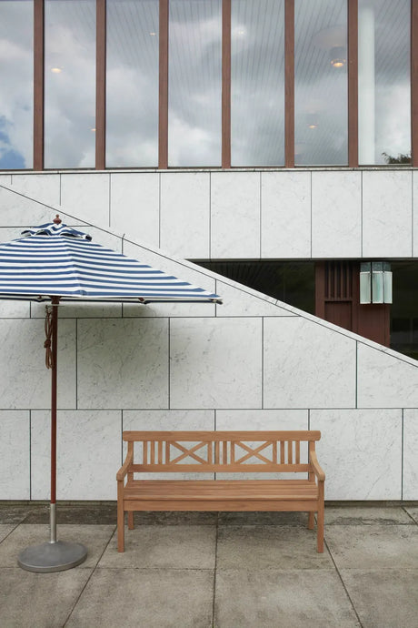 Skagerak Messina Parasol Ø270, Dark Blue Stripes fra Fritz Hansen - 2 - Jacobsen Plus