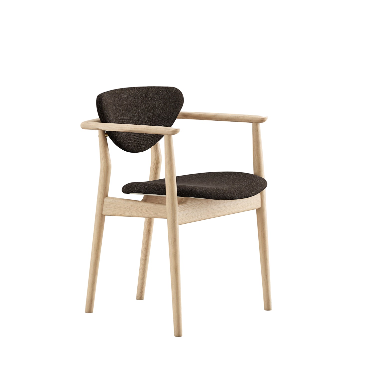 109 Armchair, eg klar olie af Finn Juhl