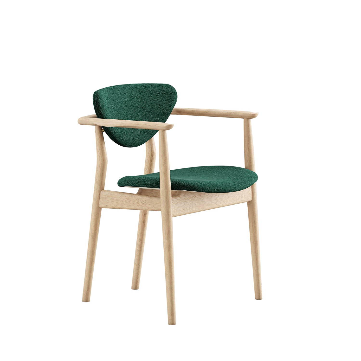 109 Armchair, eg klar olie af Finn Juhl