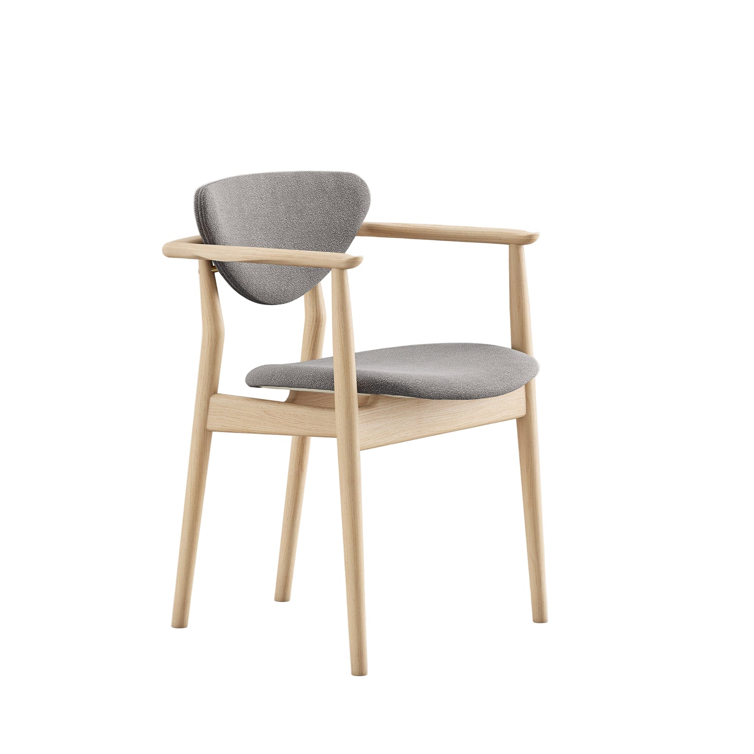 109 Armchair, eg klar olie af Finn Juhl