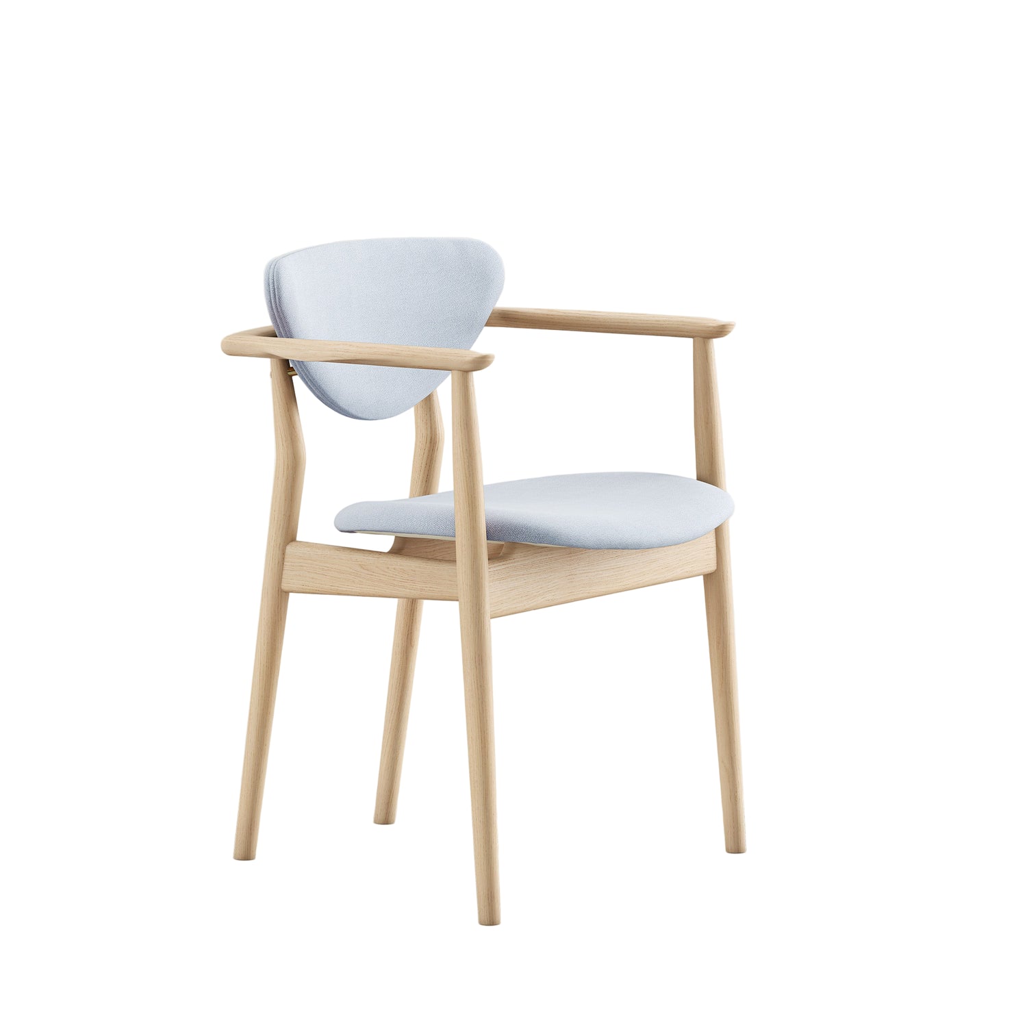 109 Armchair, eg klar olie af Finn Juhl