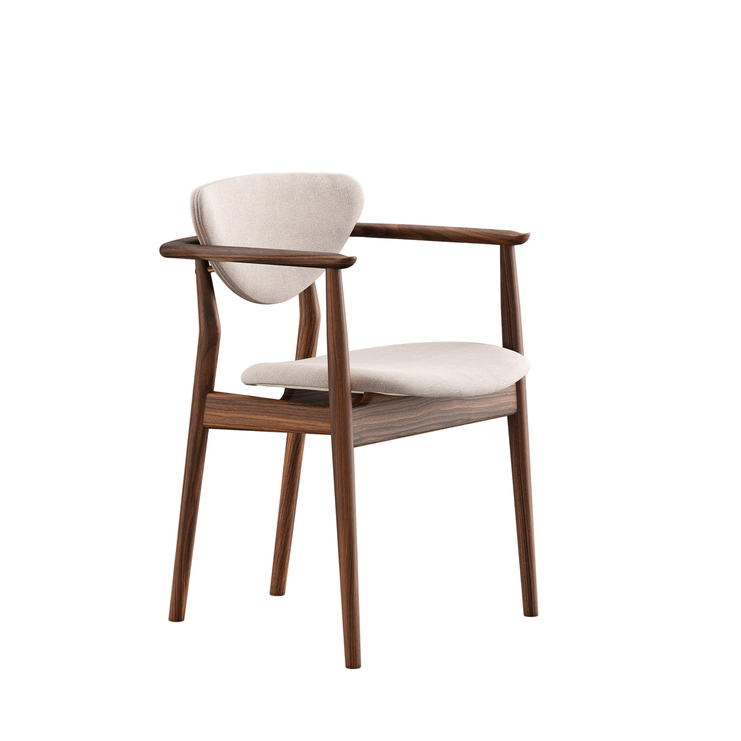 109 Armchair, valnød af Finn Juhl