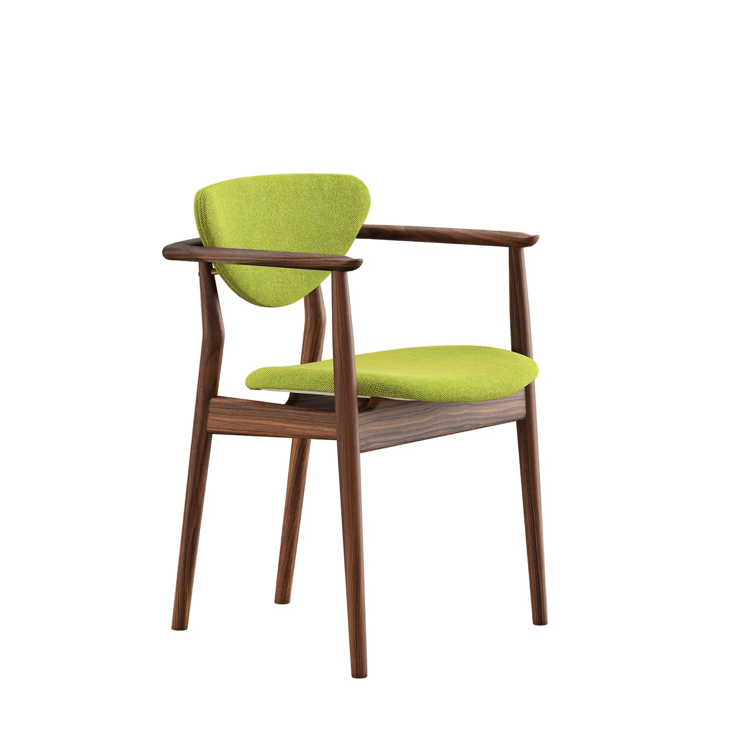 109 Armchair, valnød af Finn Juhl