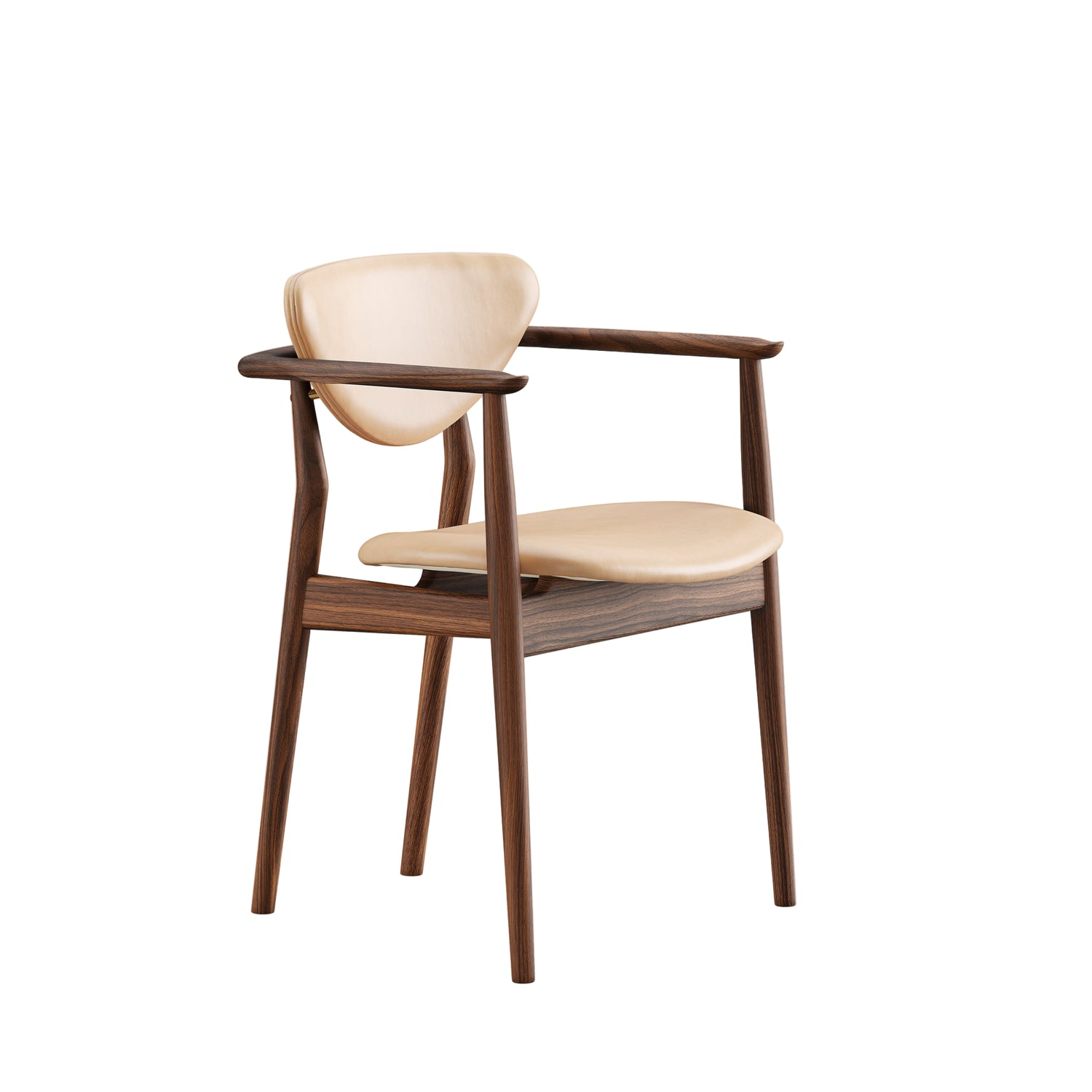 109 Armchair, valnød af Finn Juhl