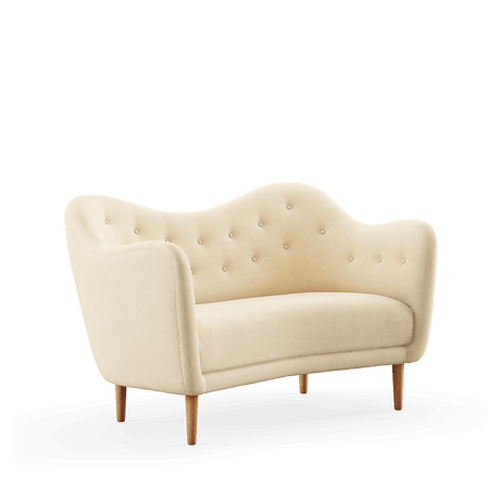 46 sofa, eg olie af Finn Juhl - Hallingdal 100 - Jacobsen Plus