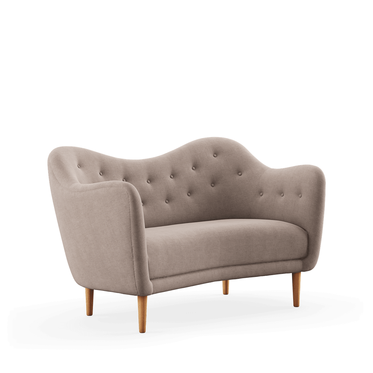 46 sofa, eg olie af Finn Juhl - Hallingdal 113 - Jacobsen Plus