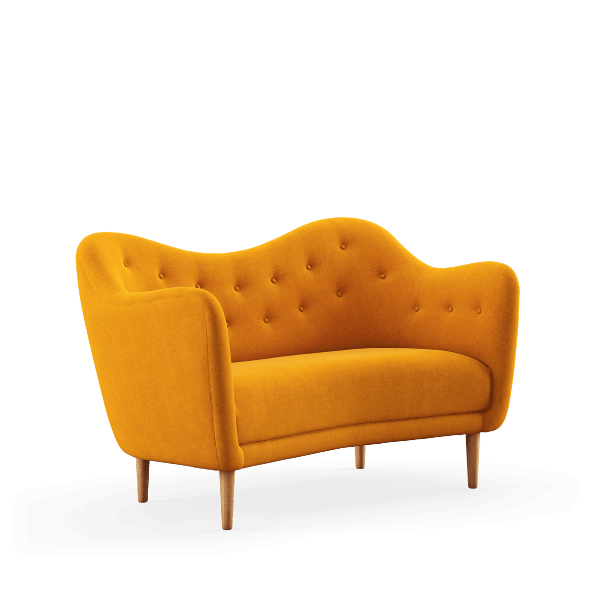 46 sofa, eg olie af Finn Juhl - Hallingdal 457 - Jacobsen Plus