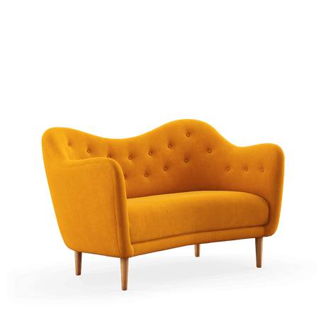 46 sofa, eg olie af Finn Juhl - Hallingdal 457 - Jacobsen Plus