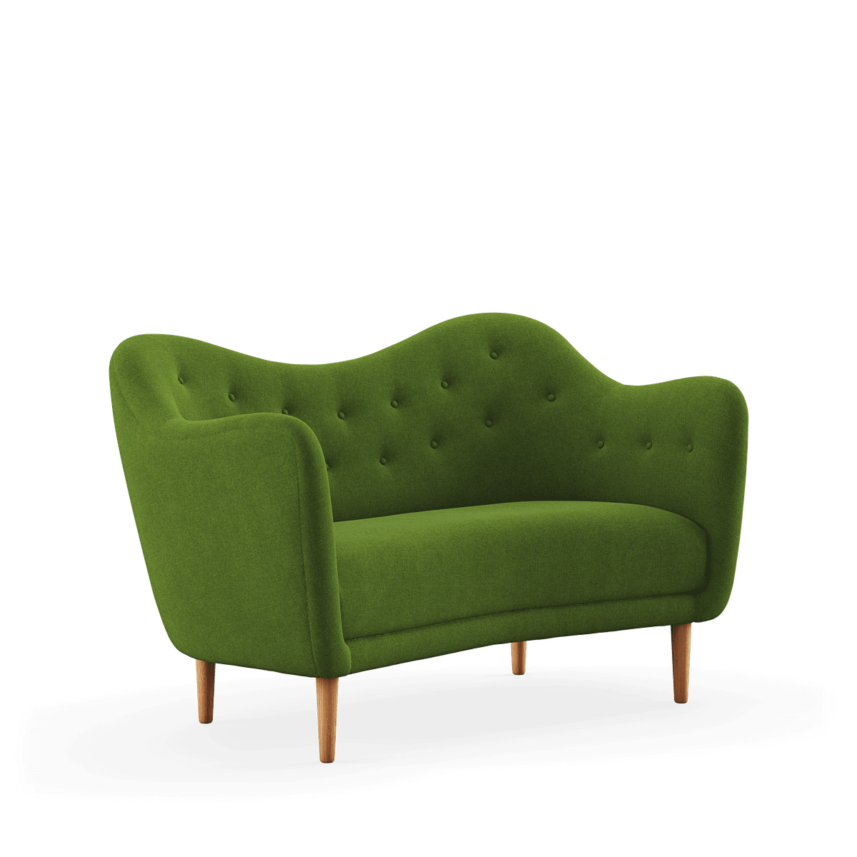 46 sofa, eg olie af Finn Juhl - Hallingdal 960 - Jacobsen Plus