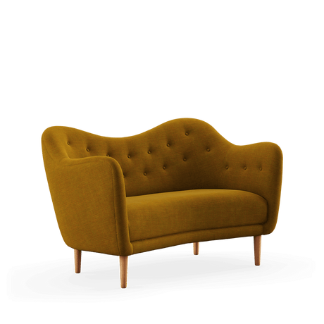 46 sofa, eg olie af Finn Juhl - Remix 412 - Jacobsen Plus