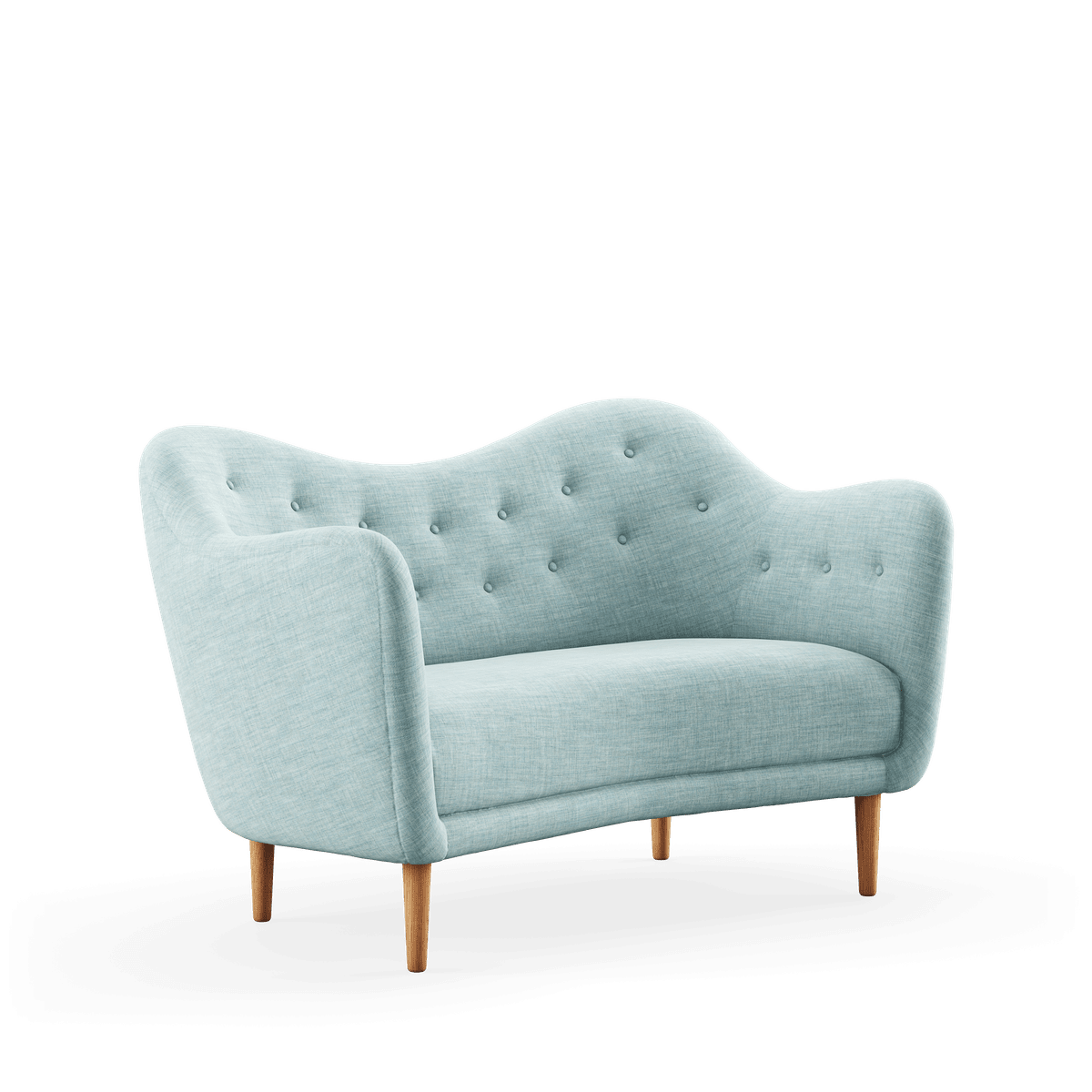 46 sofa, eg olie af Finn Juhl - Remix 823 - Jacobsen Plus