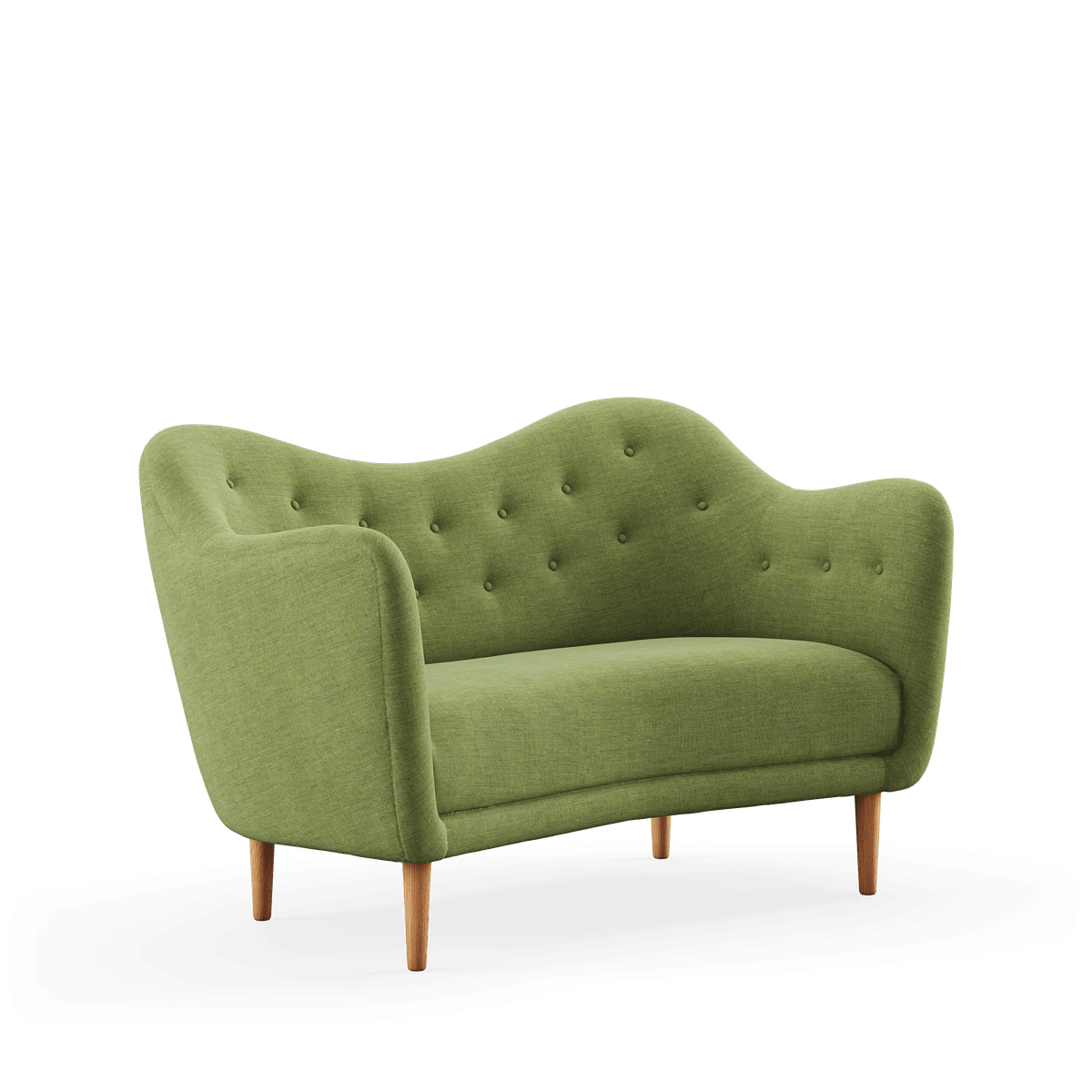 46 sofa, eg olie af Finn Juhl - Remix 933 - Jacobsen Plus